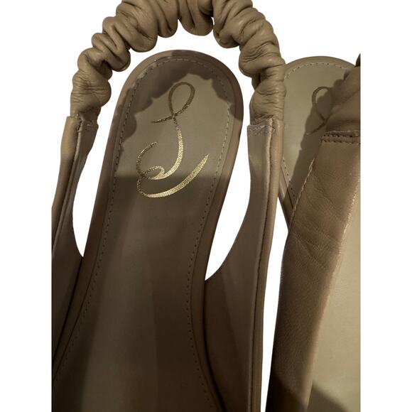 Brand New Sam Edelman Whitney Sling back flats, Size 8.5, So Cute & Versatile! - Picture 3 of 4